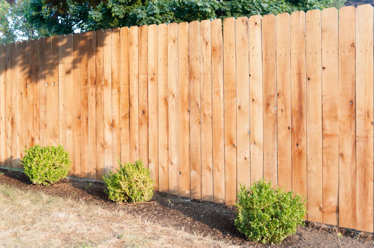 Wood Fencing