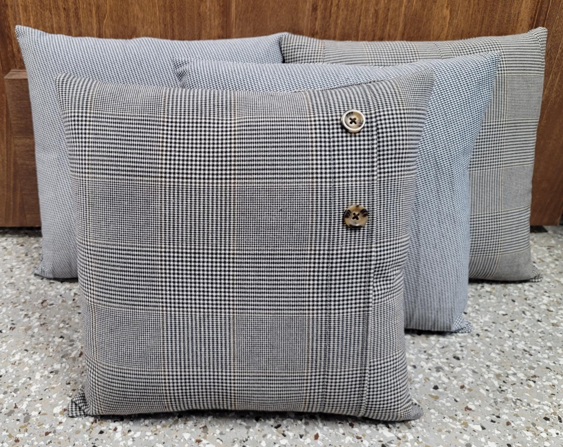 Memory pillow made from Loved Ones Shirts.