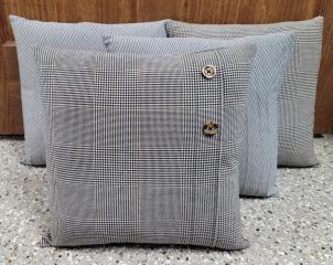 Memory pillow made from Loved Ones Shirts.