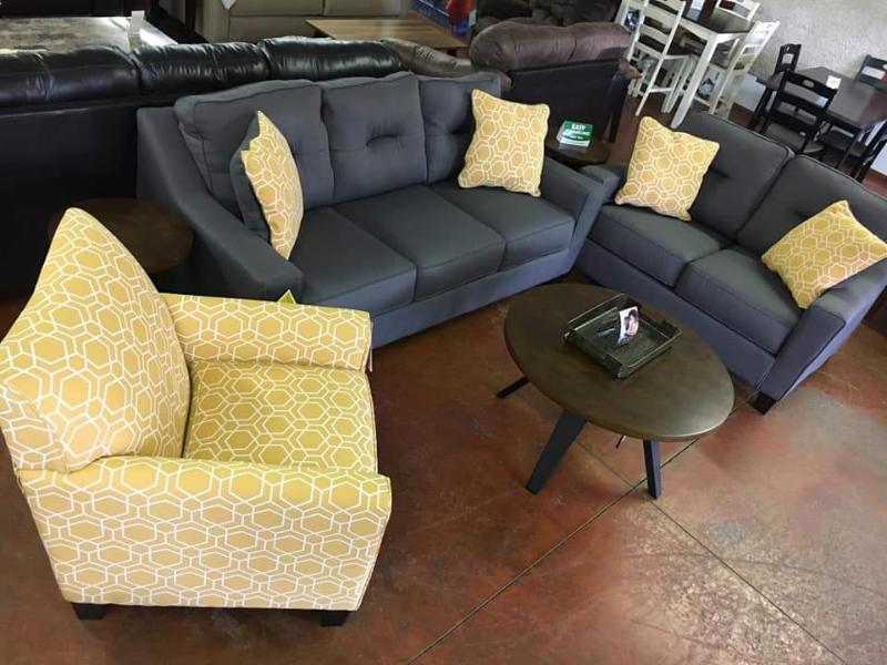  Loveseat With Accent Chair Marcuscable.com