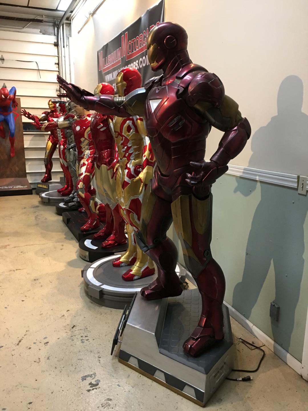 Beast Kingdom Ironman 3 Mark VI with LED Lights