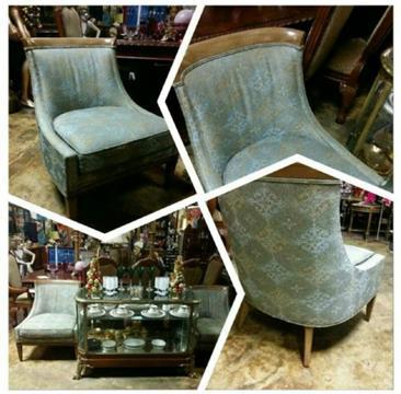 MID CENTURY MODERN DREXEL LOW PROFILE CHAIR
