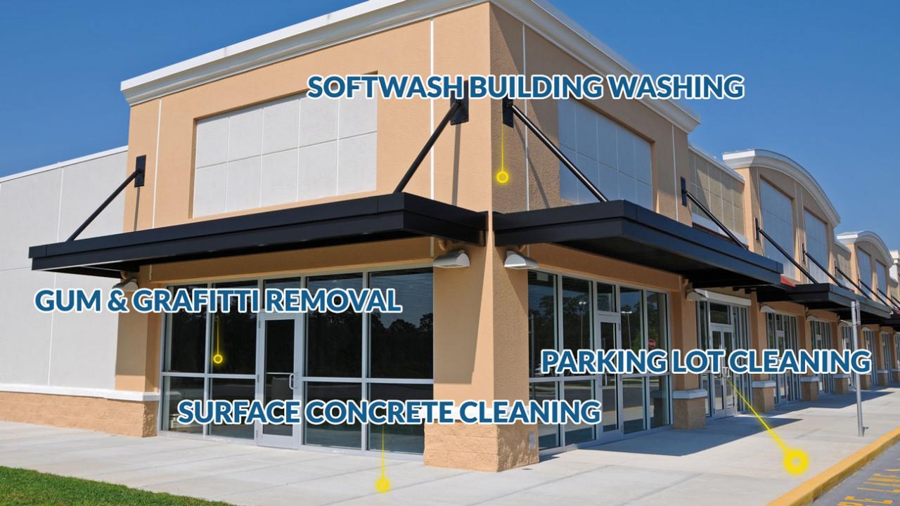 Commercial Pressure Washing Services