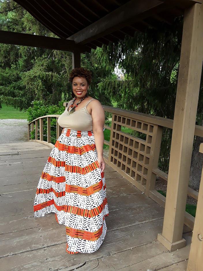 African Accent Skirt