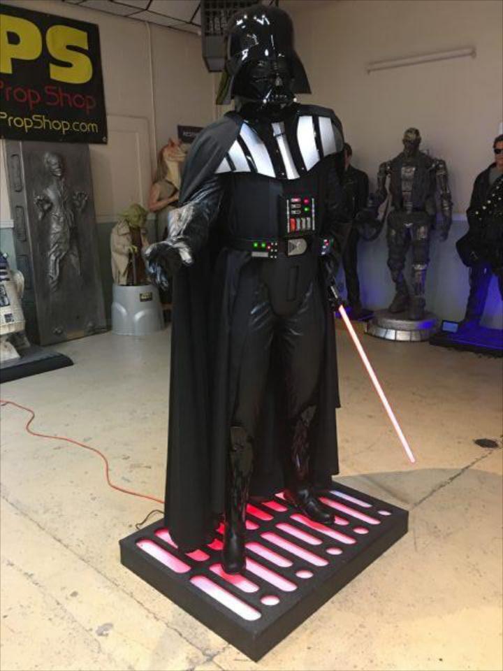 Life Size Star Wars Darth Vader with Lightsaber