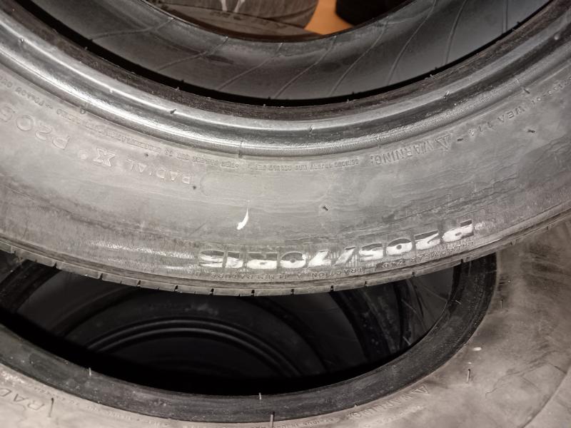 205/70R15 Michelin Harmony Tires Set of 4
