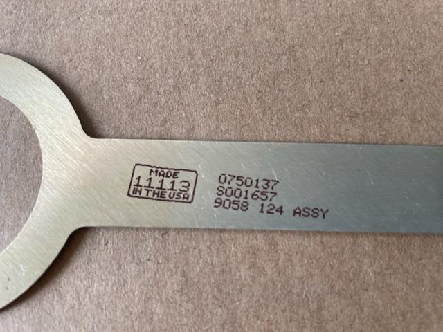 Cessna Engine Mount Bonding Strap. New.