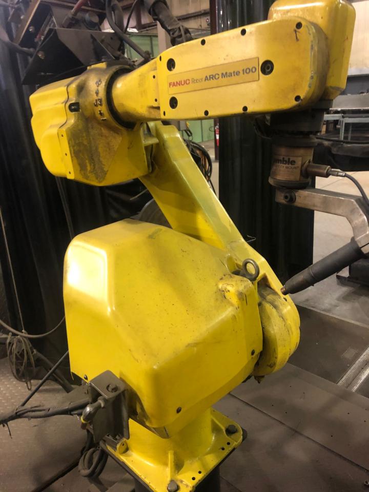 Fanuc ARC Mate 100 Weld Cell with 7th Axis
