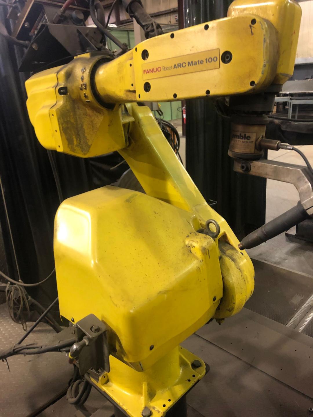 Fanuc ARC Mate 100 Weld Cell with 7th Axis