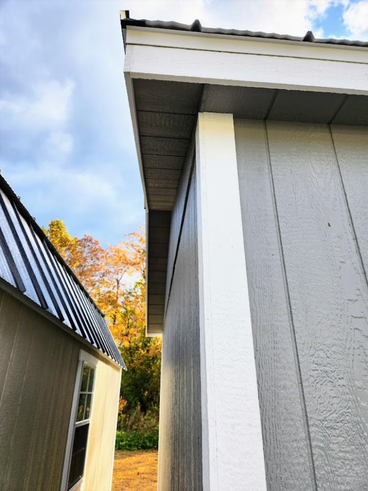 10% or $1,545 OFF - 12x24 Presidential Cottage with Insulated Walls, Floor, Ceiling, Doors & Windows - 100 amp Electrical Pkg - Finished Walls - Laminate Floors & AC!!