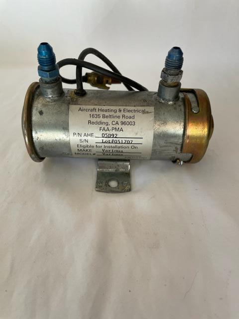 Janitrol-Aircraft Heating & Electrical Fuel Pump. As Removed.