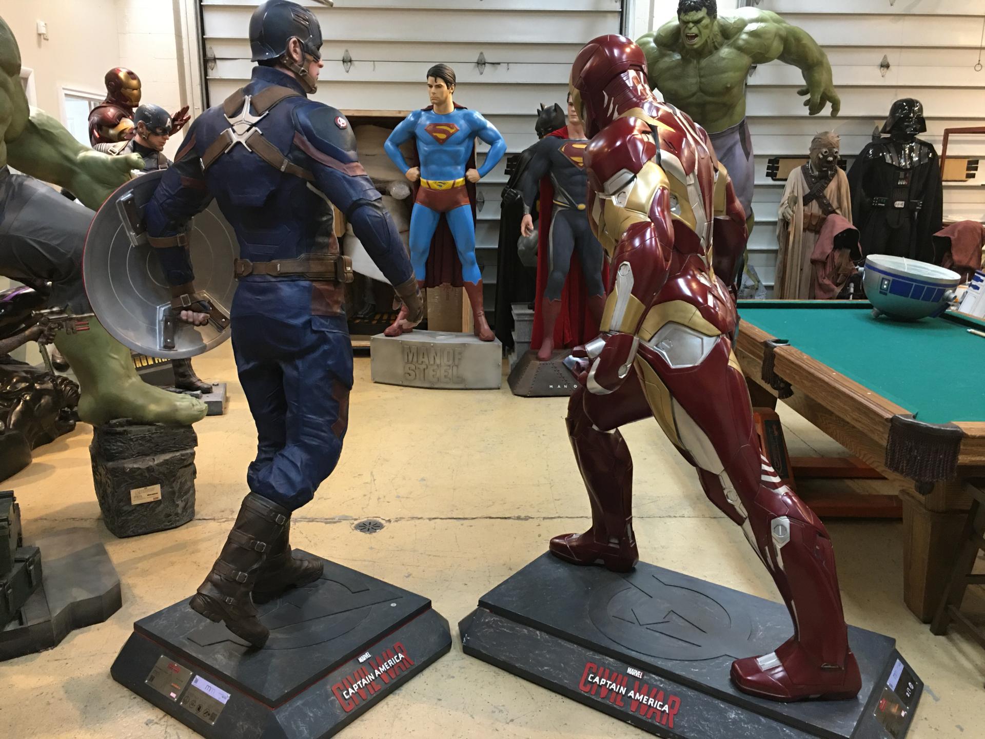 Marvel “Captain America: Civil War” 3 Piece Set War Machine Ironman