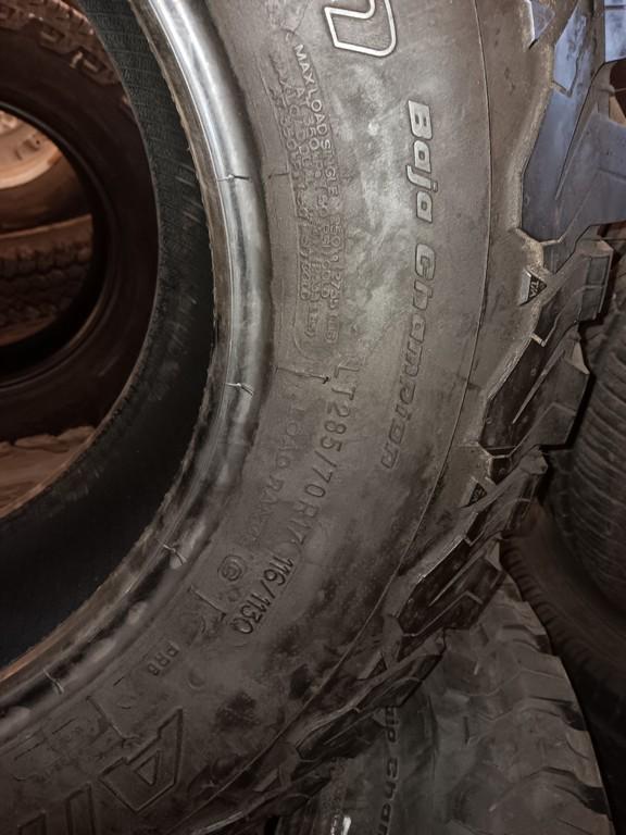 LT285/70R17 BFGoodrich All Terrain T/A KO2 Tires Set of 4