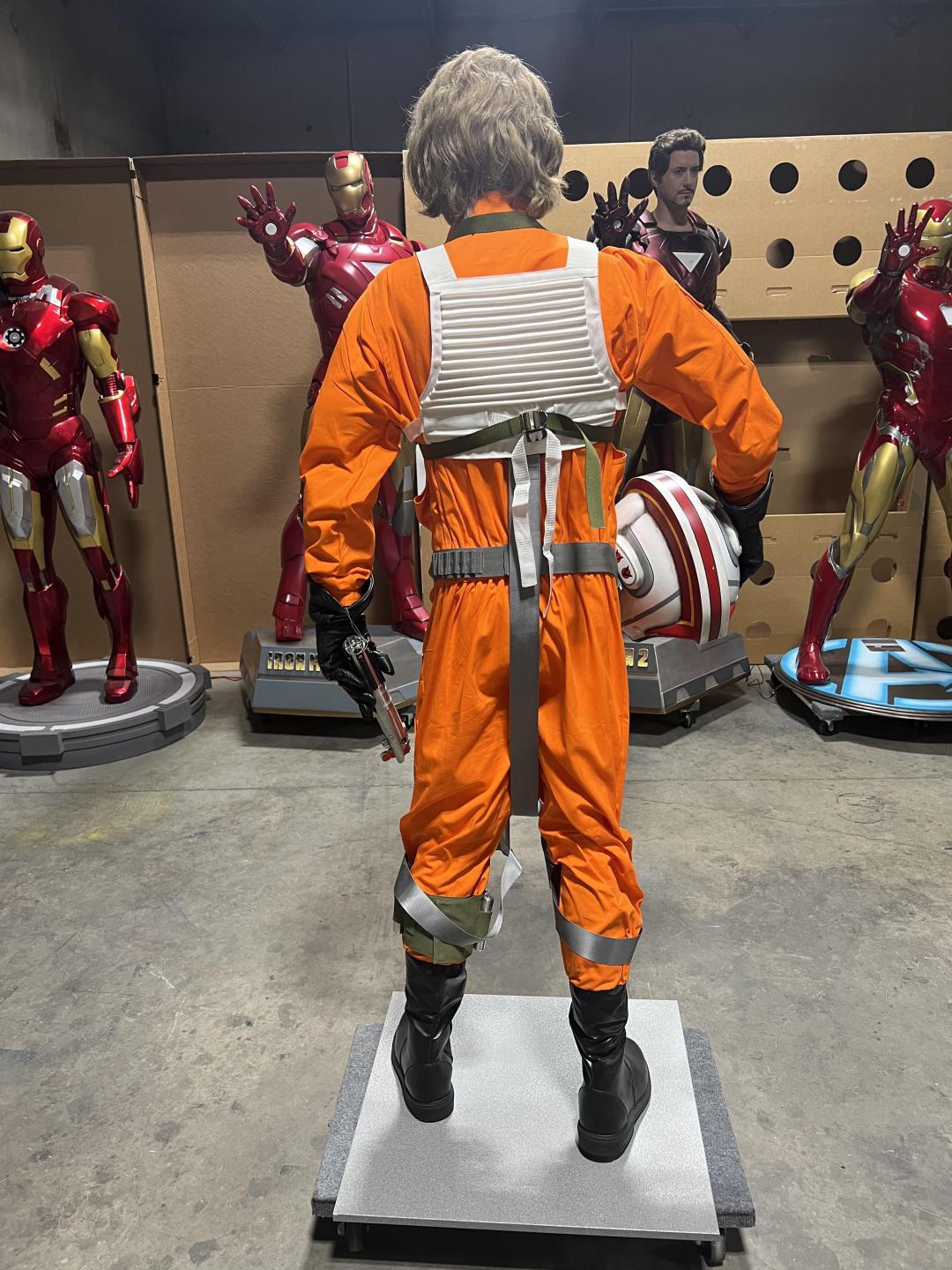Life Size Star Wars Luke Skywalker X-Wing Fighter Pilot