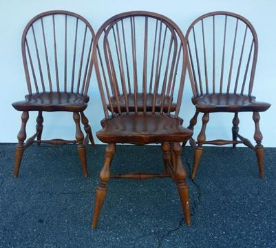SET OF 4 WINDSOR CHAIRS EARLY 60's SLAVENIA