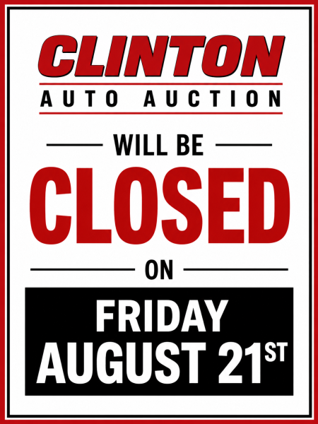 The office will be closed on Friday August 21st.