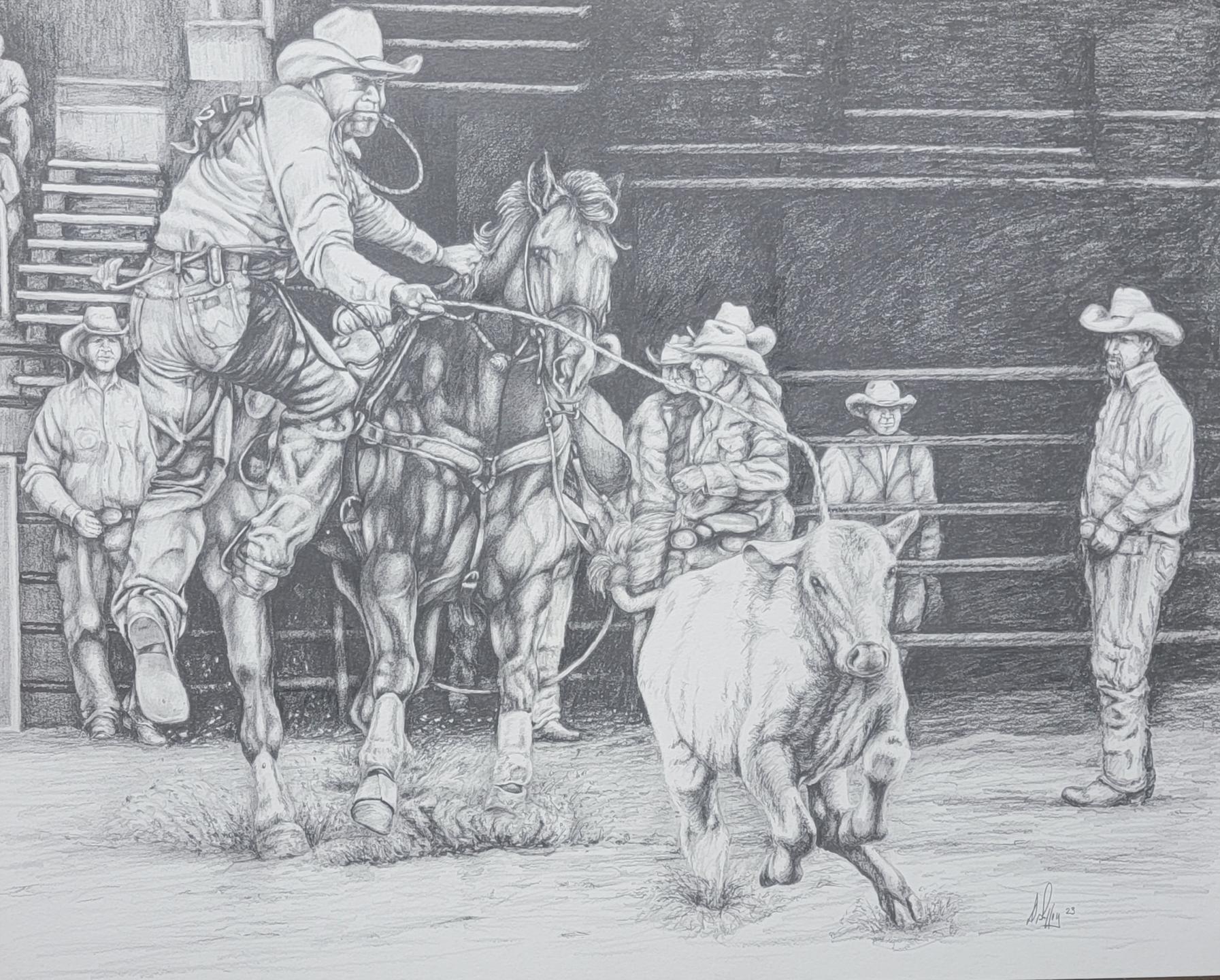 Calf roper