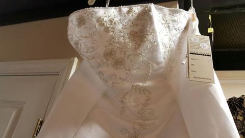 Andy Anand Size 20 Wedding Gown new with Tags