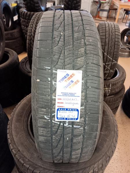 225/65R17 Goodyear Assurance Tires Set of 4