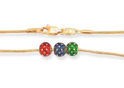 Elegant Multicolor Pendant Necklace