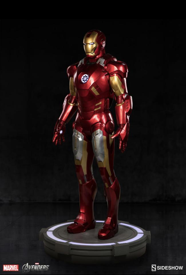 Sideshow Ironman Mark VII with LED Lights