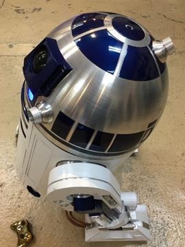 Life Size Star Wars Steel and Aluminum RC R2D2