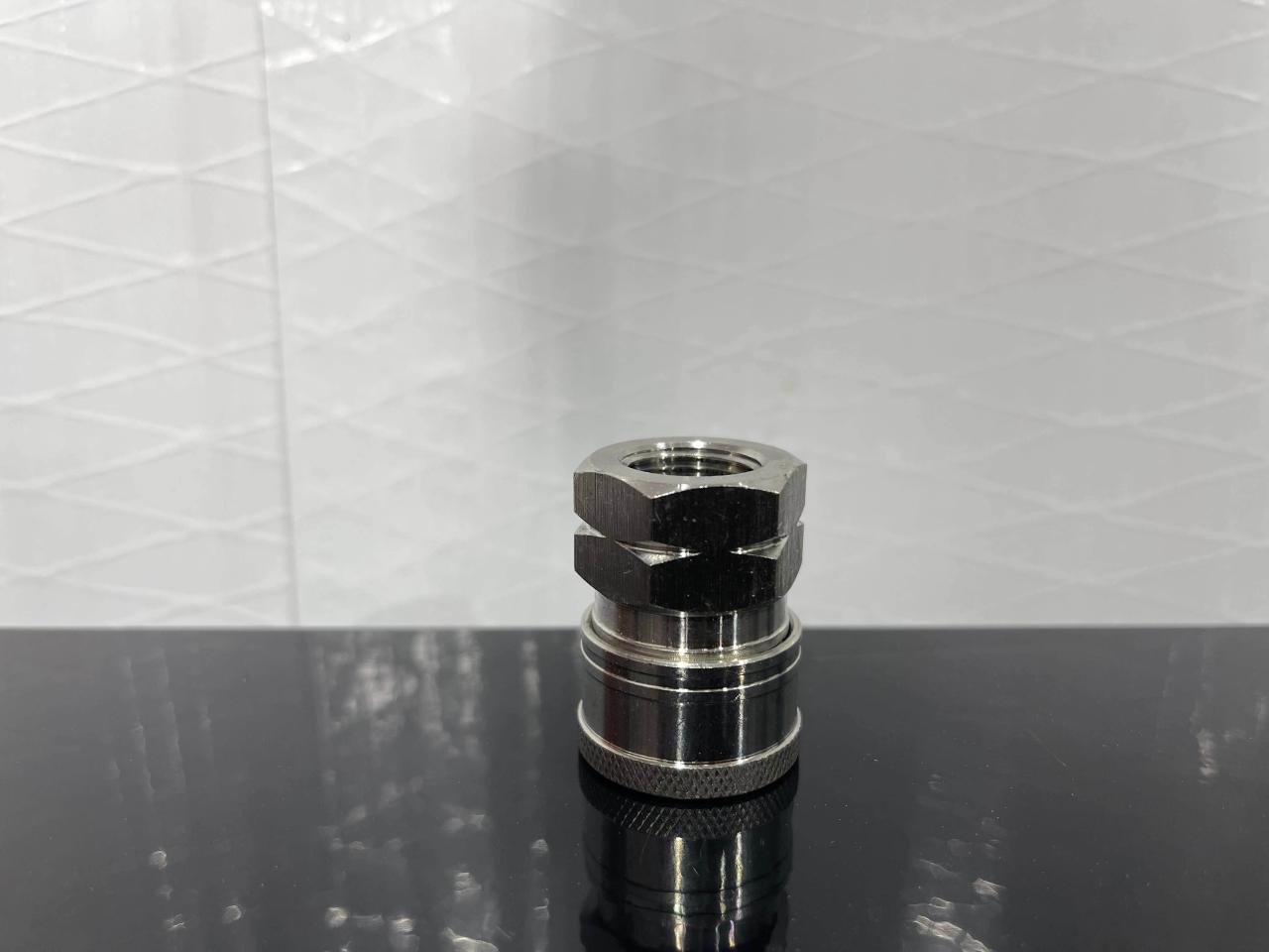 Stainless Steel 3/8" Female Thread Female Quick Connect Fitting