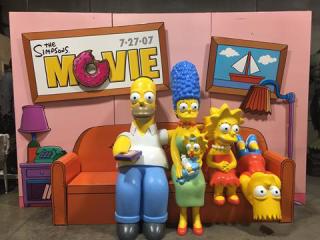Life Size The Simpsons Theater Display