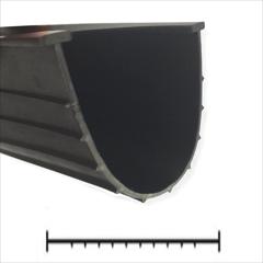 16 foot Garage Door Bottom T-Rail Rubber Seals 3 3/4"