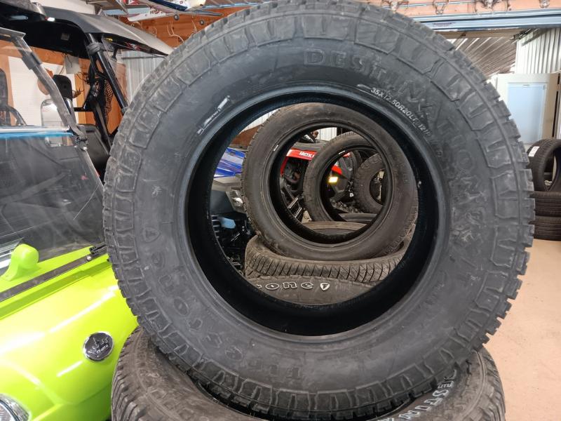 35X12.50R20 Firestone Destination X/T Tires Set of 4