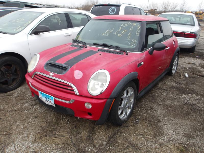 D119 2003 MINI COOPER**MECHANICS SPECIAL**SEIZED BY THE ILLINOIS STATE POLICE