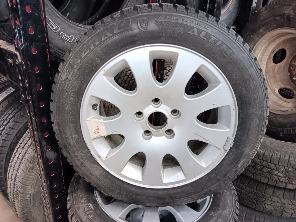 205/55R16 General Altimax Artic Tires with 5 Bolt Audi Rims Set of 4