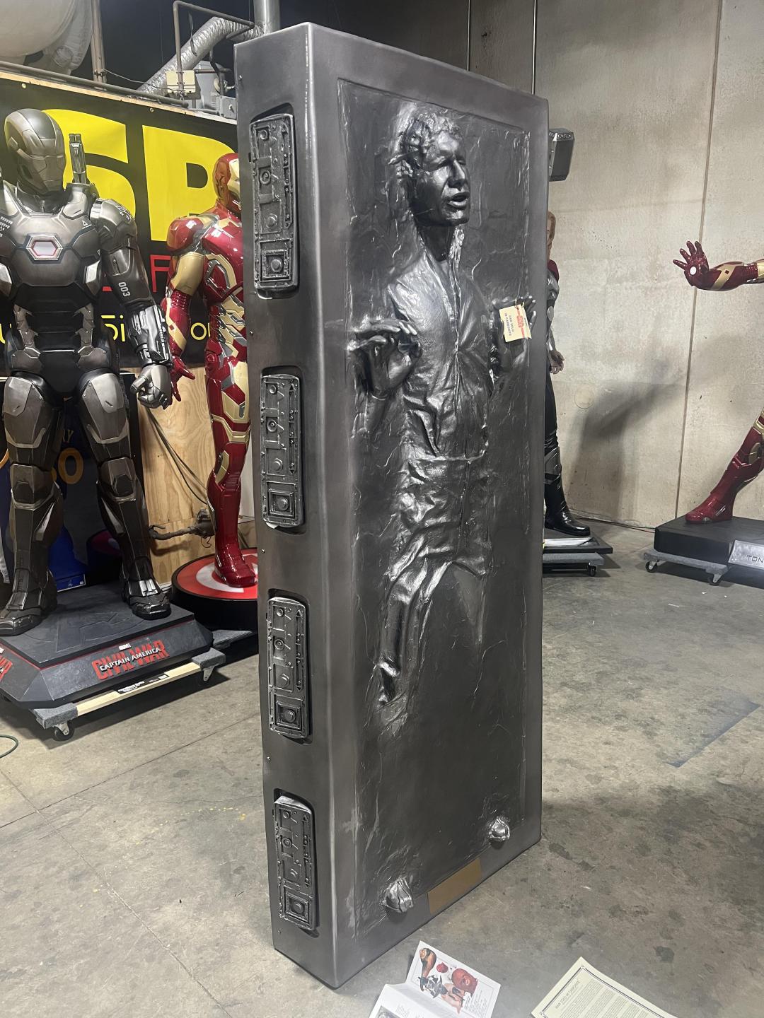 Life Size Han Solo in Carbonite Illusive Concepts