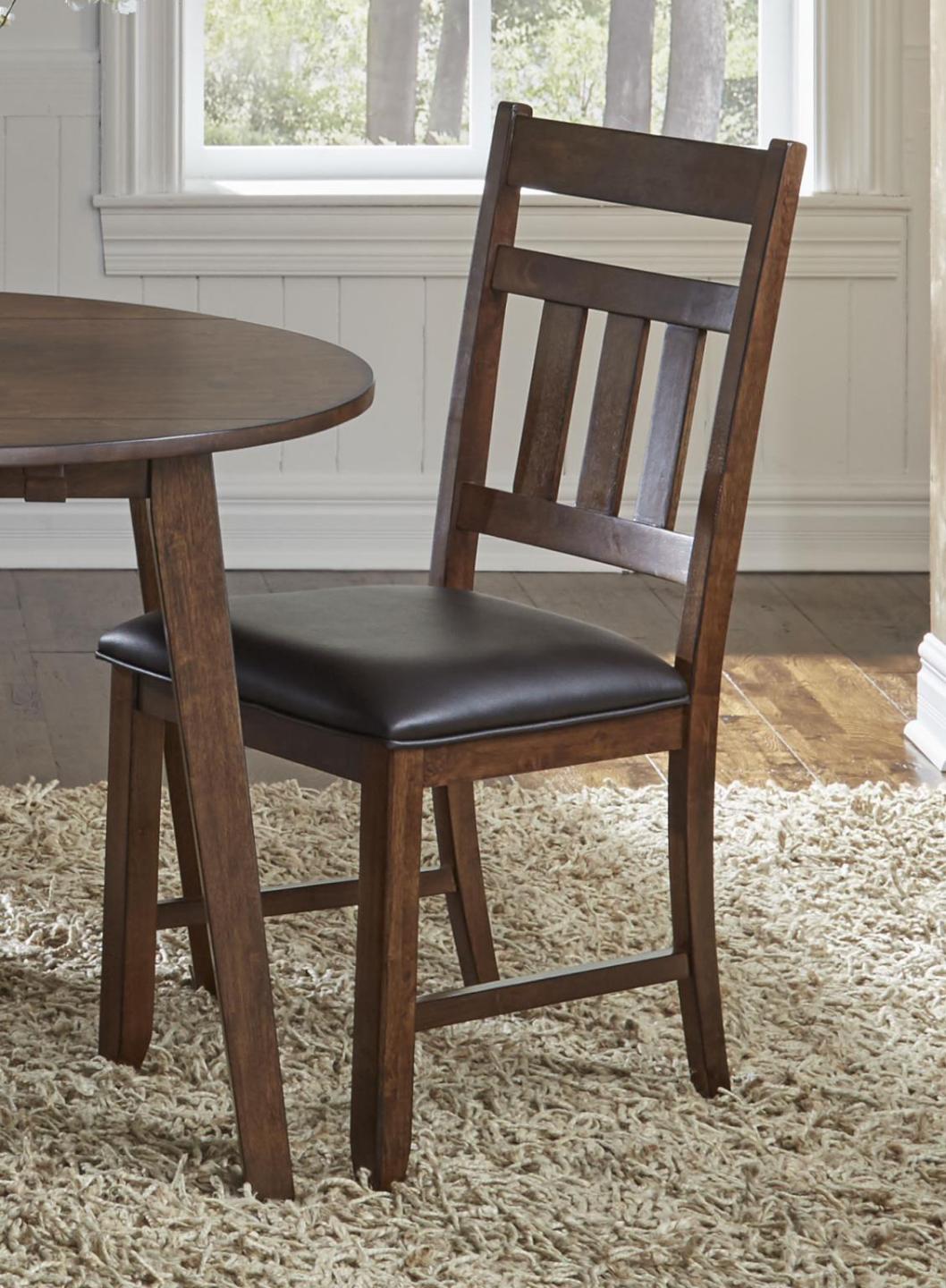SLATBACK UPH SIDE CHAIR