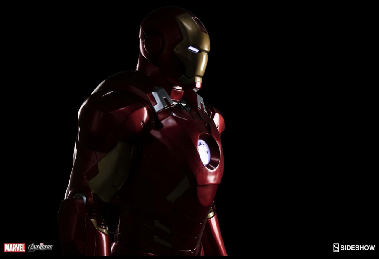 Sideshow Ironman Mark VII with LED Lights