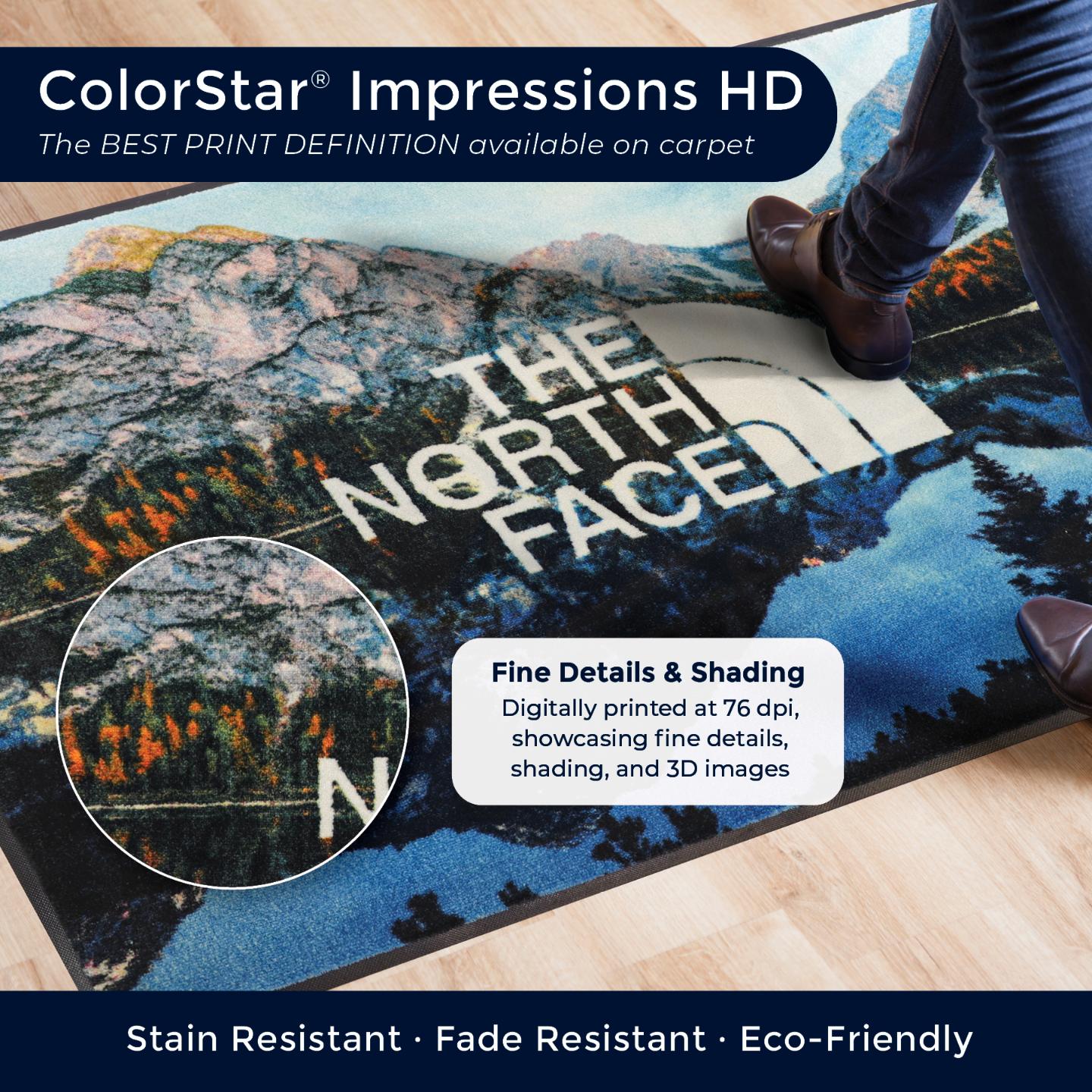 ColorStar Impressions HD Logo Mat