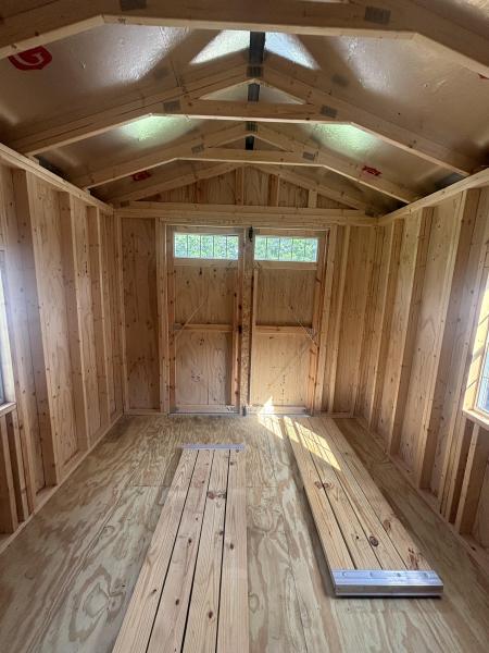 10x12 Utility Shed - With Ramps!
