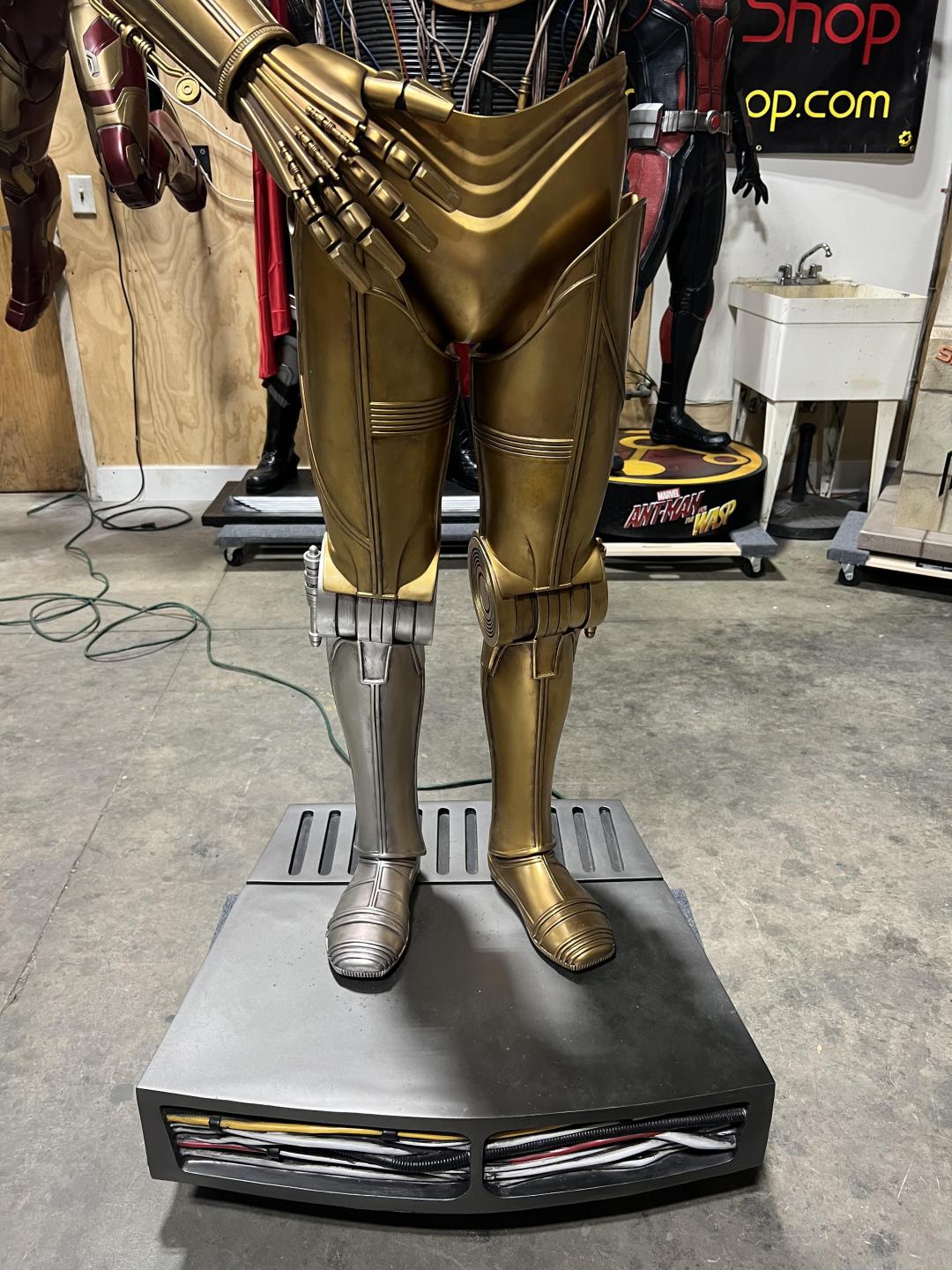 Life size Star Wars Sideshow C3P0 Version 2