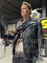 Battle Damaged T2 Terminator Arnold Schwarzenegger