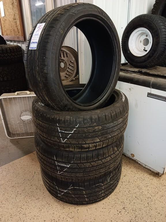 245/40ZR20 Prinx HiRace H22 A/S Tires Set of 4