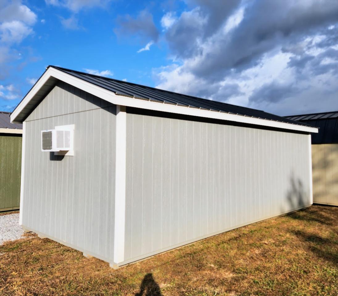 10% or $1,545 OFF - 12x24 Presidential Cottage with Insulated Walls, Floor, Ceiling, Doors & Windows - 100 amp Electrical Pkg - Finished Walls - Laminate Floors & AC!!