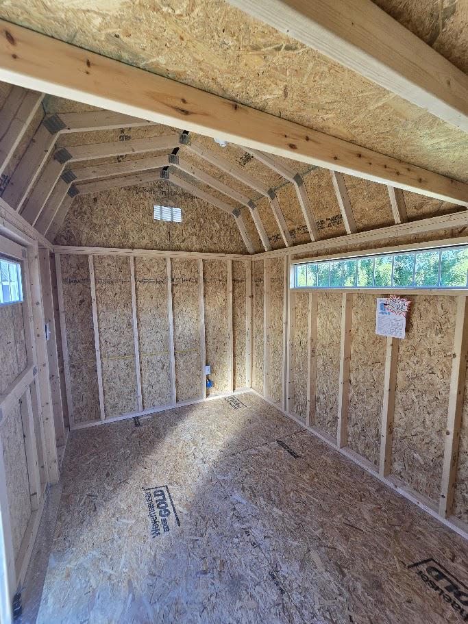 8x12 BARN W/ELECT RICAL PKG - $3,978 OR $157 DOWN & $157/MO - NO CREDIT CHECK - FREE DELIVERY & BLOCKS (50-MILES)