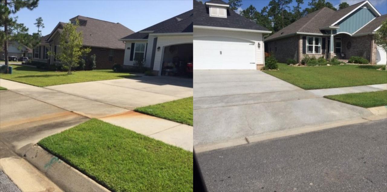 DRIVEWAY & CONCRETE CLEANING