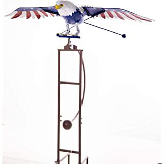 Garden Stake Rocking Patriotic Eagle
