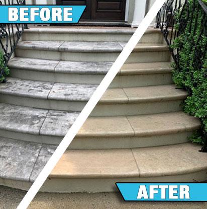 Don&#39;t let your pavement change colors. Restore the original appearance of your driveways, walkways, and patios with professional pressure washing services.