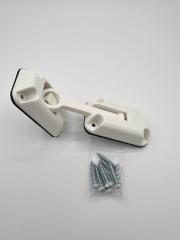Ring Latch 3" White