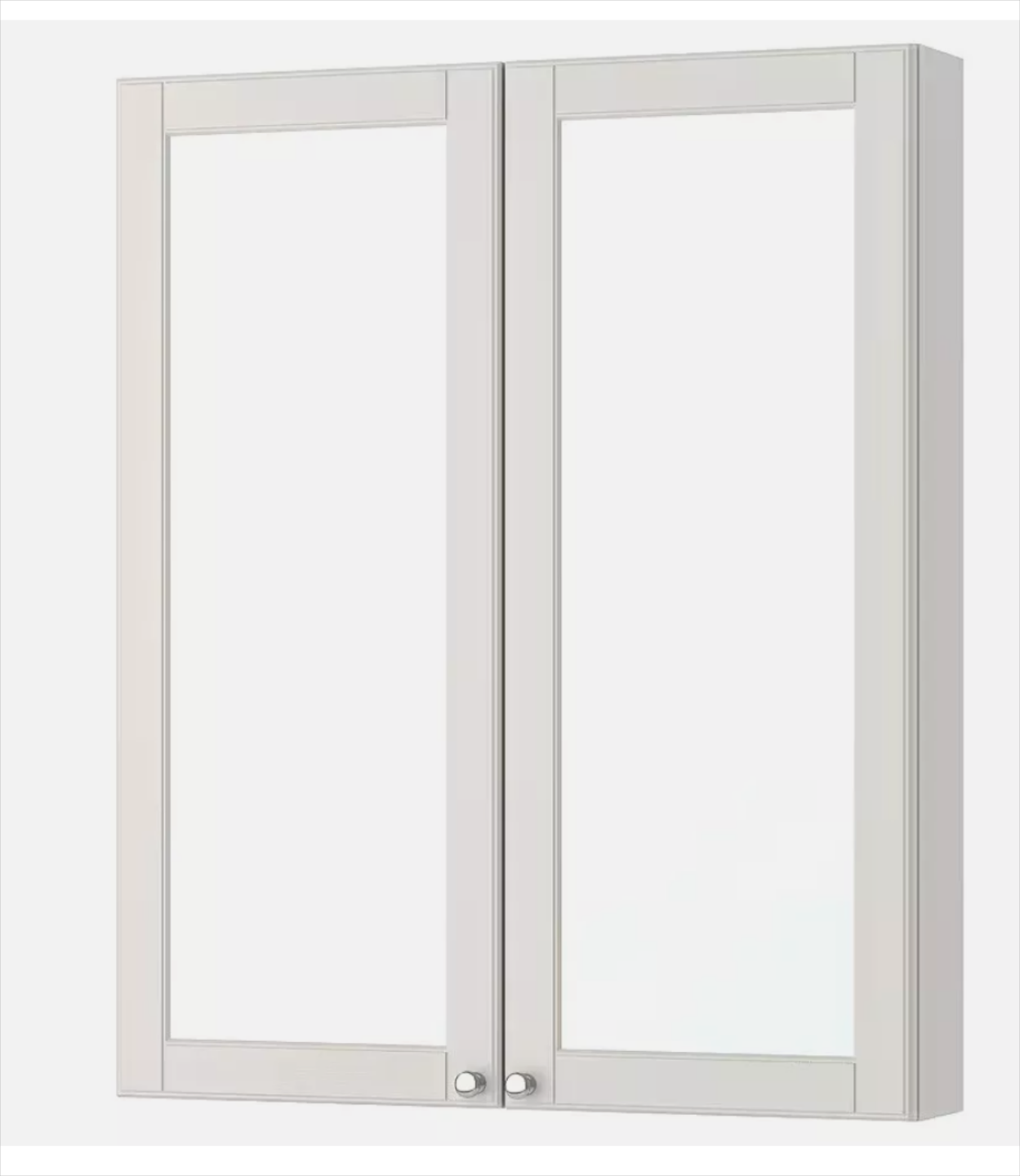 IKEA GODMORGON Bathroom 2 Door Cabinet 31 1/2x5 1/2x37 3/4 " Kasjon Light Gray