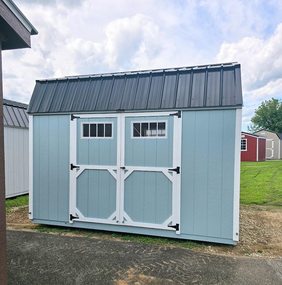 SAVE $398 OFF! - 8x12 LOFTED BARN! -$3,587 OR $141 DOWN & $141/MO -NO CREDIT CHECK - INCLUDES DELIVERY & BLOCKS (50 miles)