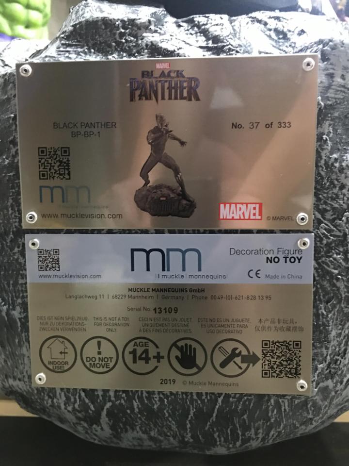 Life Size Marvel Black Panther