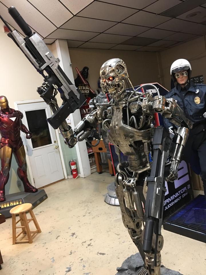 Sideshow Terminator T-800 Second Version Endoskeleton